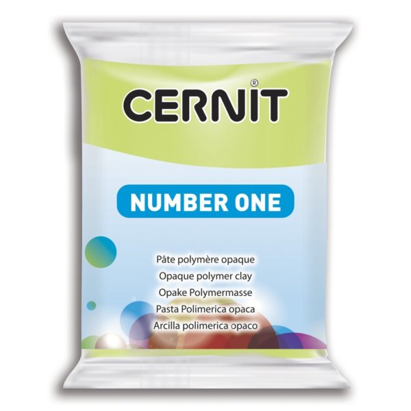 Cernit No.1 - 56 gram - Limegrön 601
