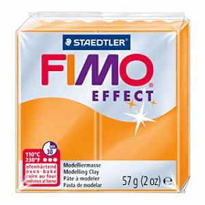 Fimo Effect - 56 gram - Orange transparent 404