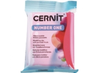 Cernit Number One - Modelllera - 56 g - röd