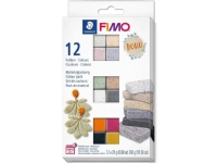 Fimo Effect Boho set om 12 kuber à 25 g