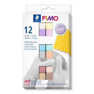 Staedtler FIMO Soft Modellera 12 x 25 g Pastel colours